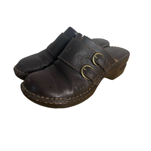 b.o.c. Brown Mules Comfortable Clogs - Picture 7 of 8